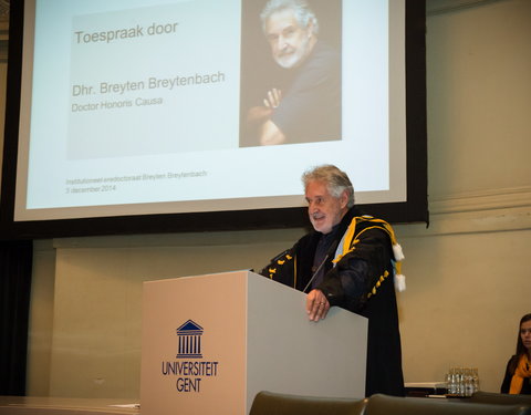 Uitreiking institutioneel eredoctoraat-47158