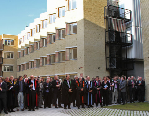 Opening nieuwe studentenhomes aan de Kantienberg