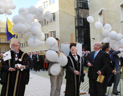 Opening nieuwe studentenhomes aan de Kantienberg-4727