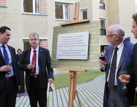 Opening nieuwe studentenhomes aan de Kantienberg-4732