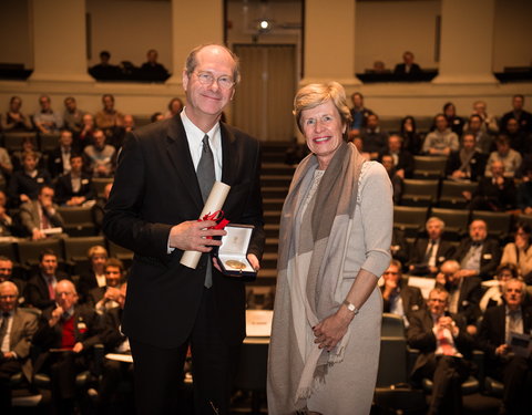 Uitreiking Gouden Medaille Gustave Magnel