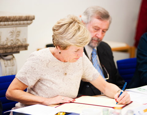 Ondertekening 'Memorandum of Understanding & Cooperation Agreement' met Mie University (Japan)-49348