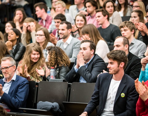 Lezing over internationale conflicten georganiseerd door Politeia en studentenraad StuRa-49925