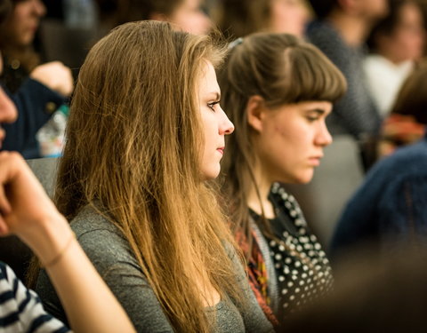 Lezing over internationale conflicten georganiseerd door Politeia en studentenraad StuRa-49942