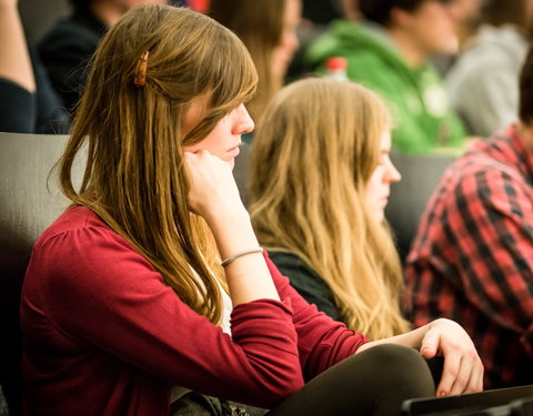 Lezing over internationale conflicten georganiseerd door Politeia en studentenraad StuRa-49944