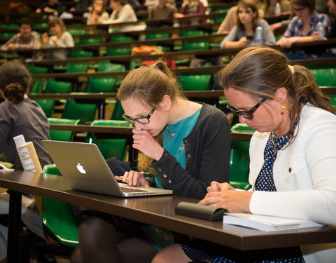 5de editie StudentenOnderzoekSymposium (SOS) georganiseerd door StuGG (Studentenraad Geneeskunde en Gezondheidswetenschappen)-51