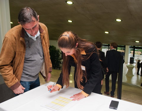 Viering van UGent ATP medewerkers met 25 of 35 jaar dienst-52789