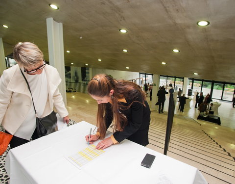 Viering van UGent ATP medewerkers met 25 of 35 jaar dienst-52790