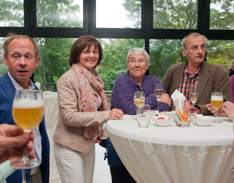 Viering van UGent ATP medewerkers met 25 of 35 jaar dienst-52794