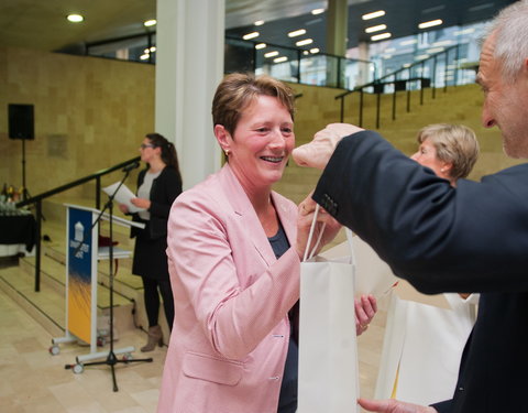 Viering van UGent ATP medewerkers met 25 of 35 jaar dienst-52802