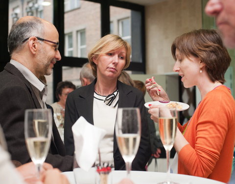 Viering van UGent ATP medewerkers met 25 of 35 jaar dienst-52825