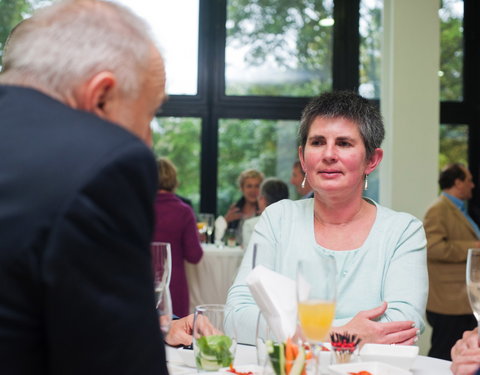 Viering van UGent ATP medewerkers met 25 of 35 jaar dienst-52828