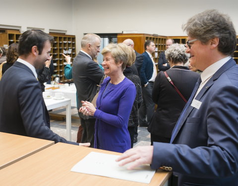 Bezoek parlementsleden aan Boekentoren-52843