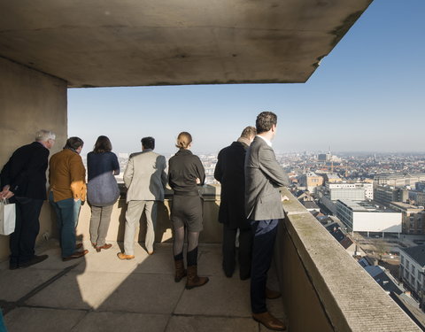 Bezoek parlementsleden aan Boekentoren-52860