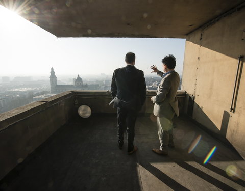 Bezoek parlementsleden aan Boekentoren-52863