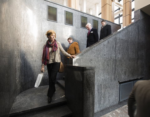 Bezoek parlementsleden aan Boekentoren-52868