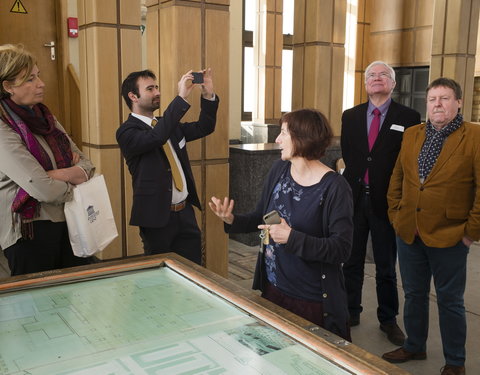 Bezoek parlementsleden aan Boekentoren-52869