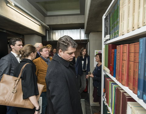 Bezoek parlementsleden aan Boekentoren-52875