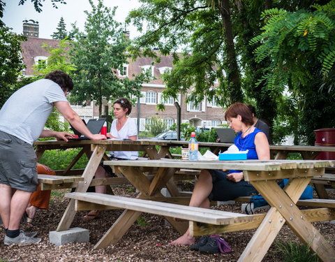 Werken in de zon-53964