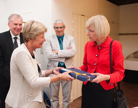 Ondertekening uitwisselingsakkoord tussen rechtsfaculteiten van UGent en Curtin University (Australië), n.a.v. gezamelijke organ