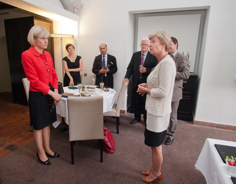 Ondertekening uitwisselingsakkoord tussen rechtsfaculteiten van UGent en Curtin University (Australië), n.a.v. gezamelijke organ