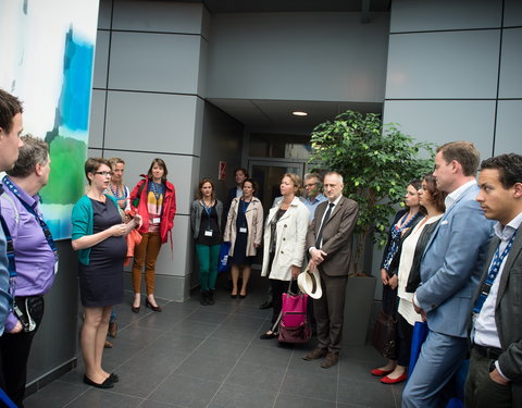 Bezoek Vereniging van Samenwerkende Nederlandse Universiteiten (VSNU) aan de UGent-54200