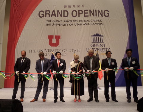 Opening eerste academiejaar Ghent University Global Campus in Korea-54261