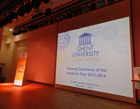 Opening academiejaar 2015/2016 Ghent University Global Campus in Korea-54337