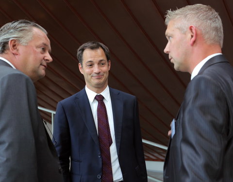 Minister De Croo verwelkomt buitenlandse studenten Bio-ingenieurswetenschappen-54736