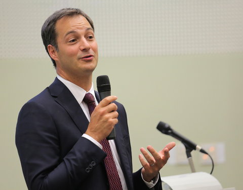 Minister De Croo verwelkomt buitenlandse studenten Bio-ingenieurswetenschappen-54770