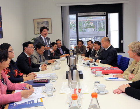 Ontvangst delegatie Vietnamese ministerie van Industrie en Handel-55666