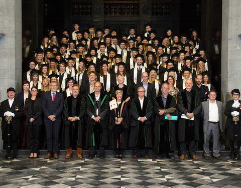 Proclamatie 2014/2015 faculteit Politieke en Sociale Wetenschappen-56301