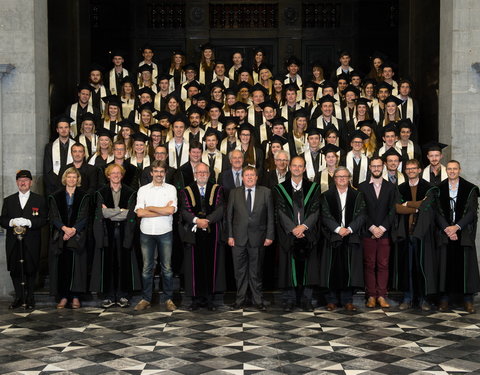 Proclamatie 2014/2015 faculteit Politieke en Sociale Wetenschappen-56319