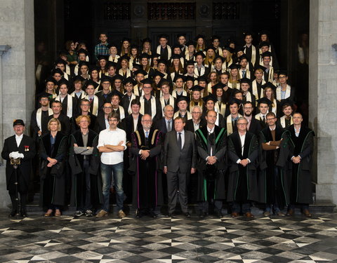 Proclamatie 2014/2015 faculteit Politieke en Sociale Wetenschappen-56322