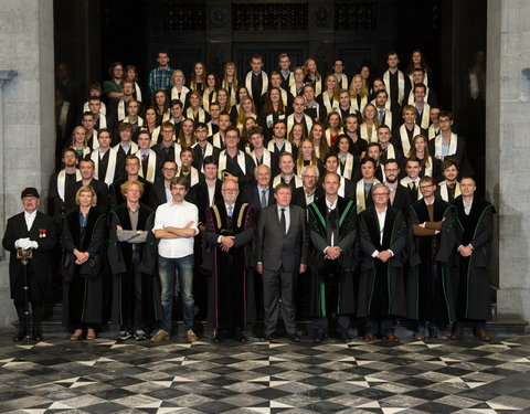 Proclamatie 2014/2015 faculteit Politieke en Sociale Wetenschappen-56323