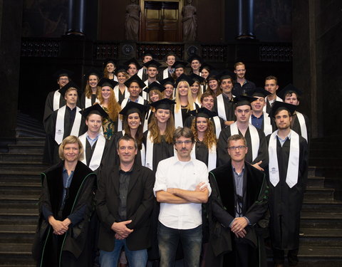 Proclamatie 2014/2015 faculteit Politieke en Sociale Wetenschappen-56327