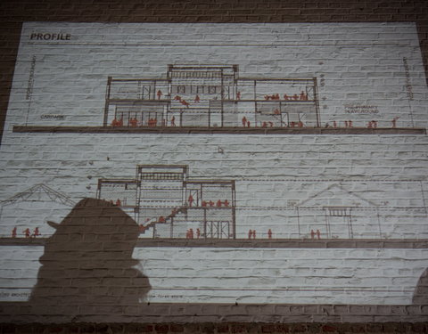 Eerstesteenlegging nieuwe schoolgebouw van de International School of Ghent (ISG) aan De Pintelaan-57278