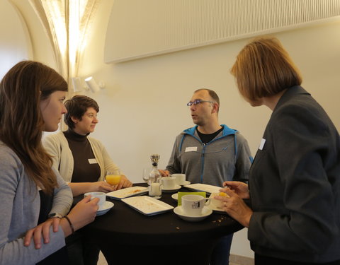 Onthaalontbijt voor nieuwe UGent medewerkers, aangeworven tussen 17 juni en 17 september 2015-57325