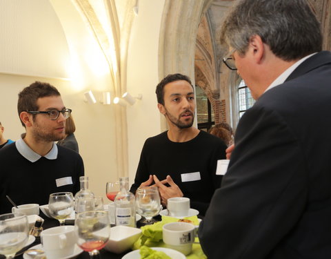 Onthaalontbijt voor nieuwe UGent medewerkers, aangeworven tussen 17 juni en 17 september 2015-57332