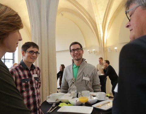 Onthaalontbijt voor nieuwe UGent medewerkers, aangeworven tussen 17 juni en 17 september 2015-57337