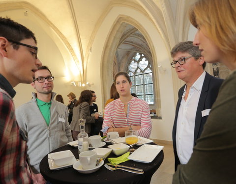 Onthaalontbijt voor nieuwe UGent medewerkers, aangeworven tussen 17 juni en 17 september 2015-57338