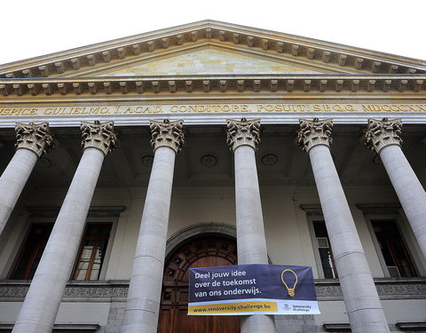 Baches van Innoversity Challenge UGent in het Gentse straatbeeld-59010