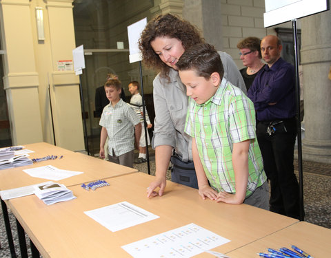 Kinderuniversiteit Gent over sterren en planeten, organisatie UGent en Volkssterrenwacht Armand Pien-5973