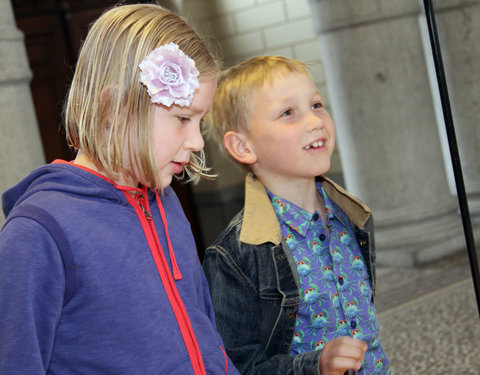 Kinderuniversiteit Gent over sterren en planeten, organisatie UGent en Volkssterrenwacht Armand Pien-5981