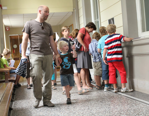 Kinderuniversiteit Gent over sterren en planeten, organisatie UGent en Volkssterrenwacht Armand Pien-5991