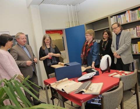 Opening Taiwan Resource Center for Chinese Studies in de vakgroepbibliotheek Sinologie-60005