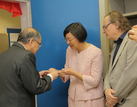 Opening Taiwan Resource Center for Chinese Studies in de vakgroepbibliotheek Sinologie-60016