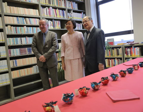 Opening Taiwan Resource Center for Chinese Studies in de vakgroepbibliotheek Sinologie-60018