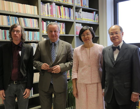 Opening Taiwan Resource Center for Chinese Studies in de vakgroepbibliotheek Sinologie-60019