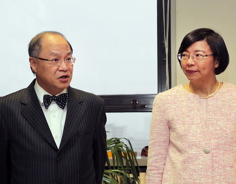 Opening Taiwan Resource Center for Chinese Studies in de vakgroepbibliotheek Sinologie-60032